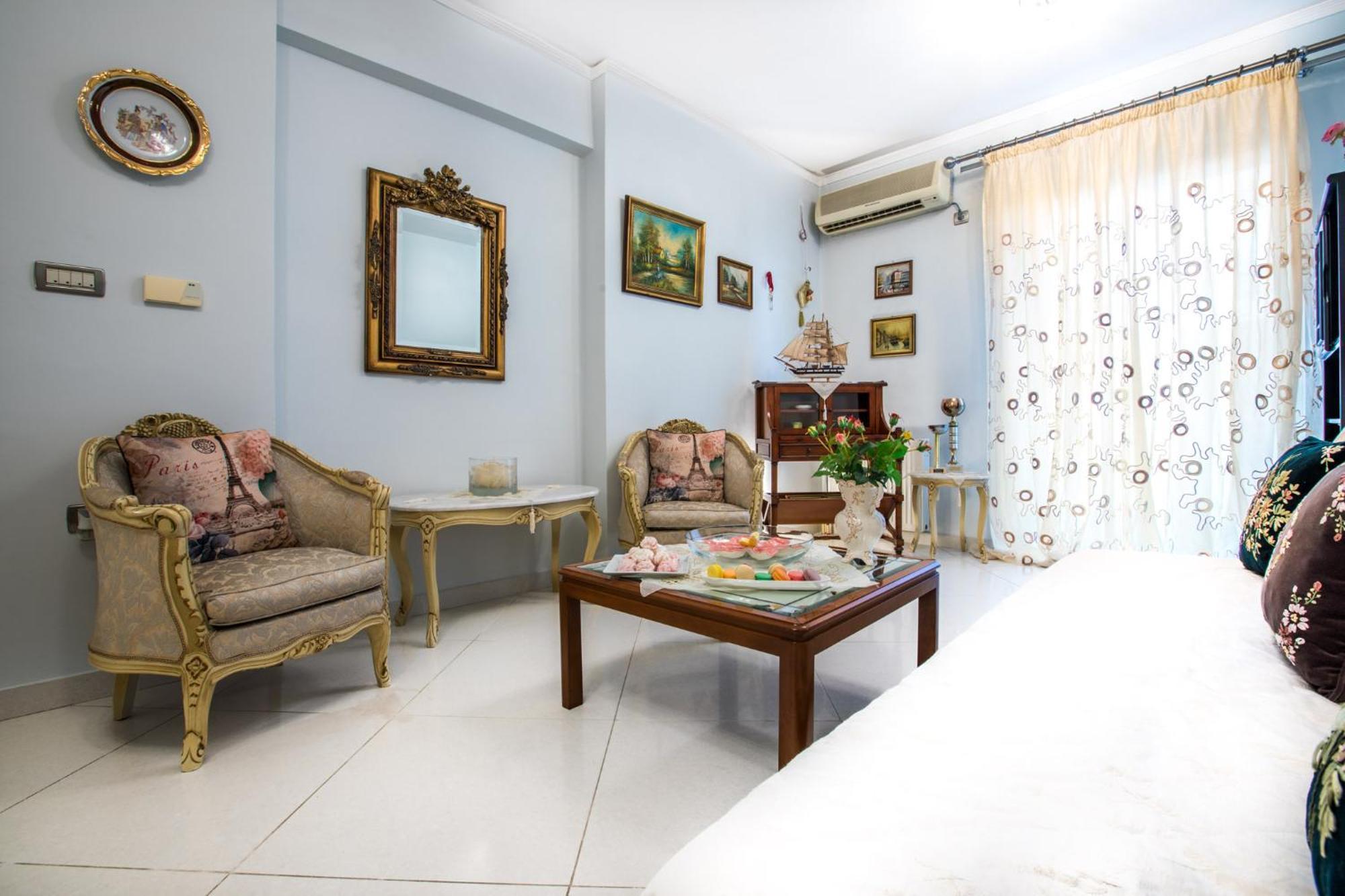 Piraeus Lux Secret Apartment Стая снимка