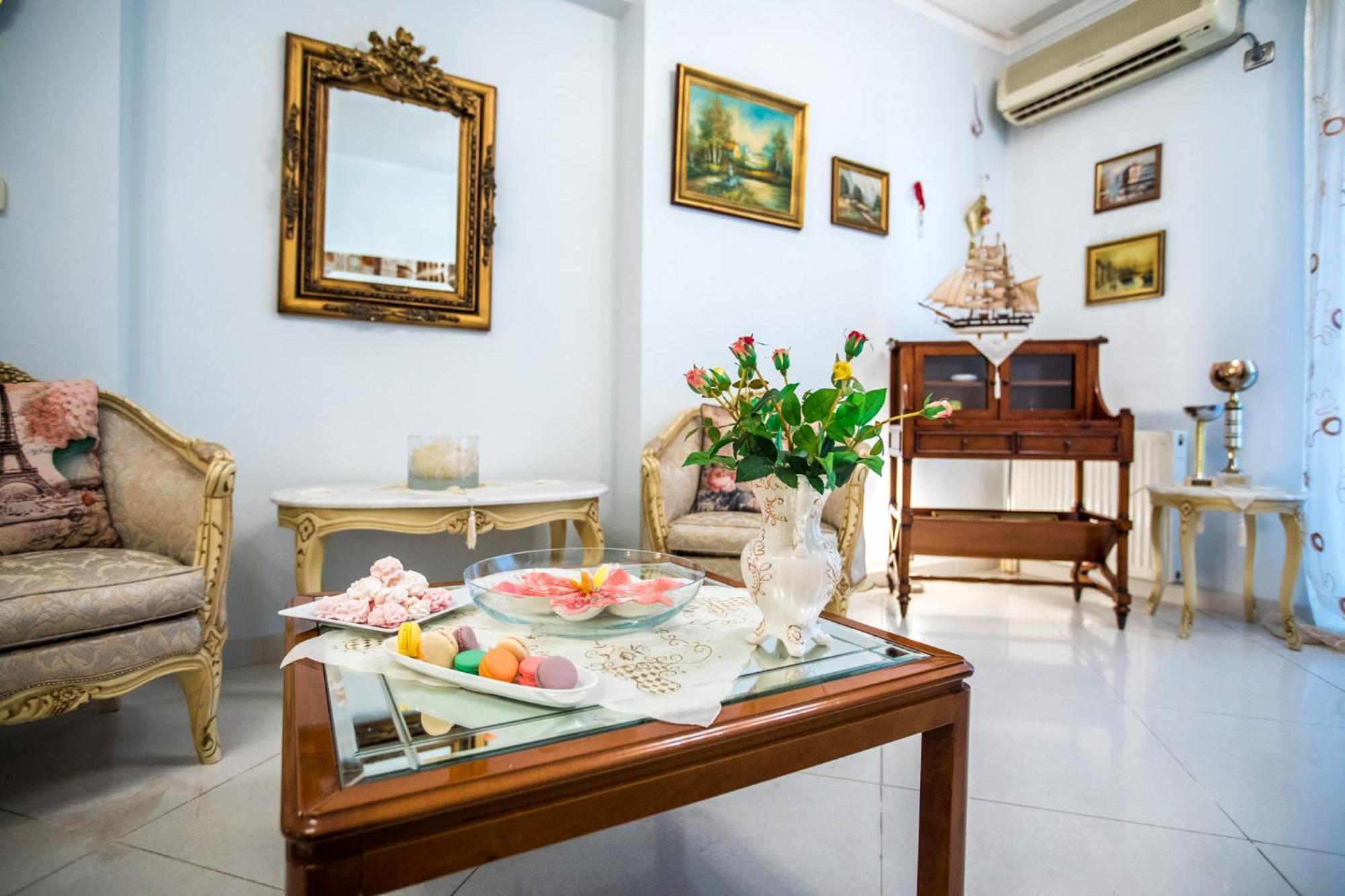 Piraeus Lux Secret Apartment Стая снимка